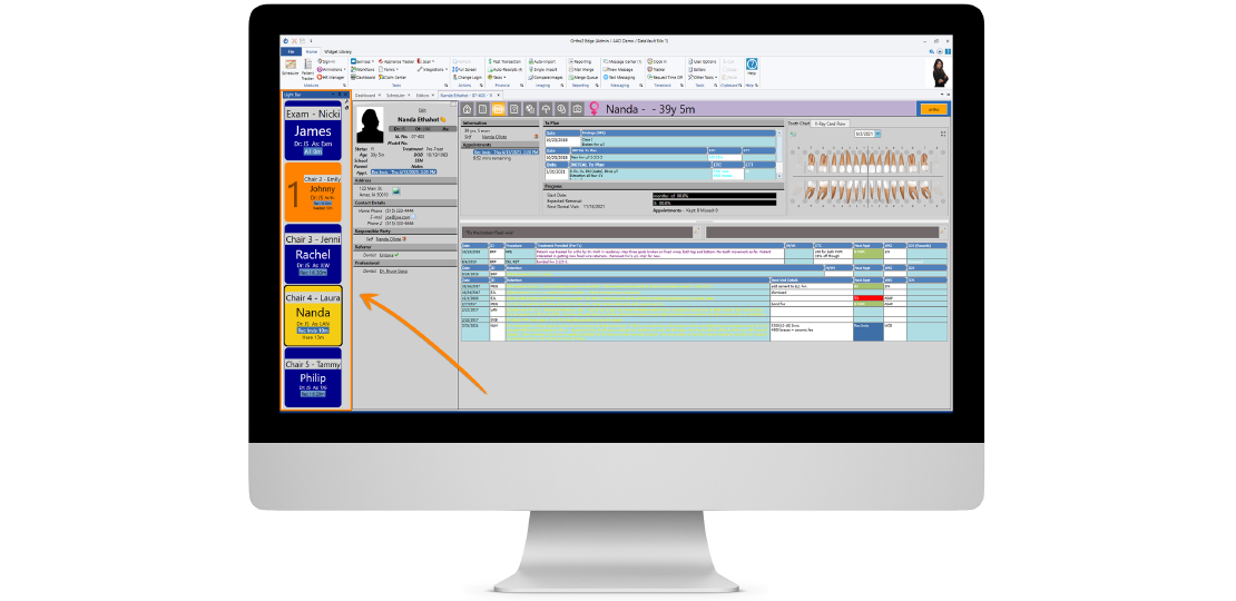 Using the Light Bar to Track Patients in Your Office