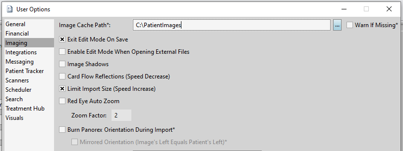 Edge Cloud User Options to set up Image Cache